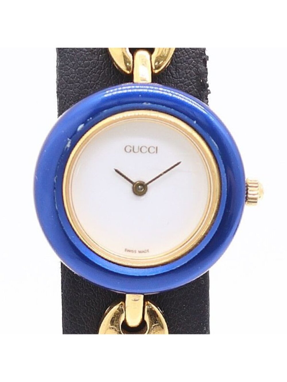 Gucci Change Bezel White Dial Watch